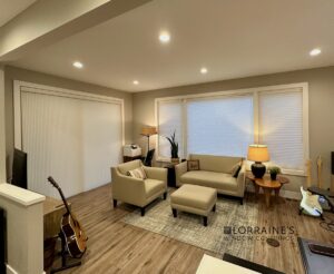 Hunter Douglas Duette Shades in Living Room